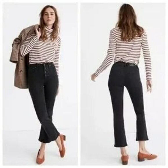 Madewell Cali Demi Boot Jeans - Picture 1 of 16